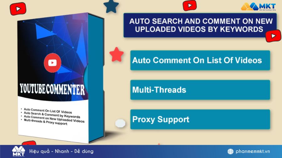 tool auto comment Youtube