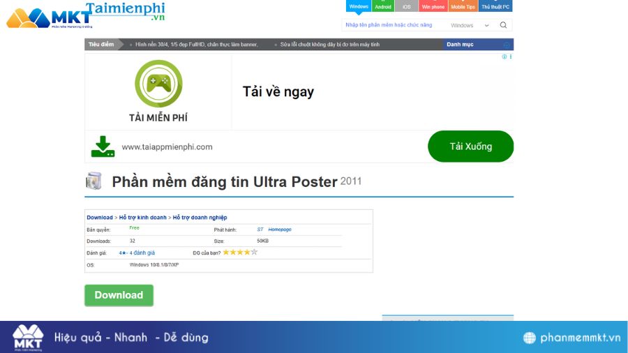 Tool đăng tin rao vặt -Landber