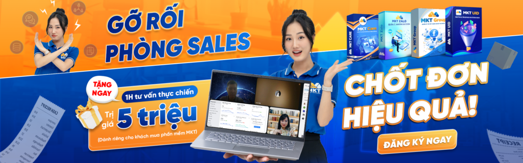 Gỡ rối phòng Sale - Chốt đơn hiệu quả