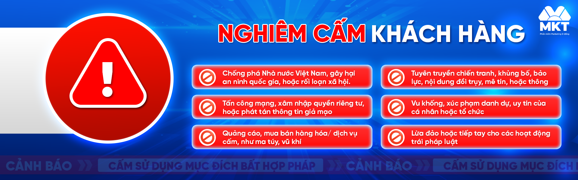 Điều Khoản Chấp Nhận Sử Dụng Phần mềm MKT