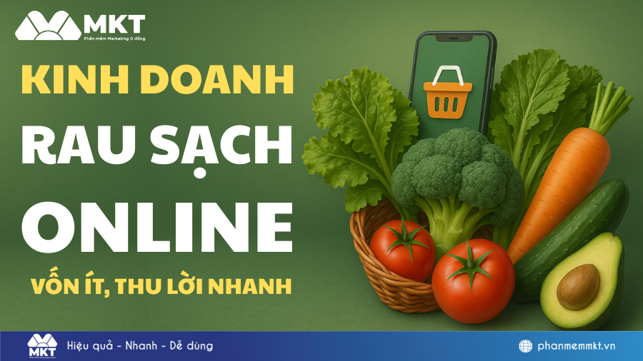 Kinh doanh rau sạch online