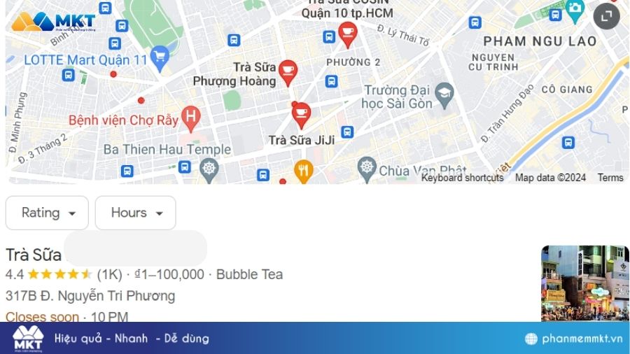 Tối ưu Google Maps