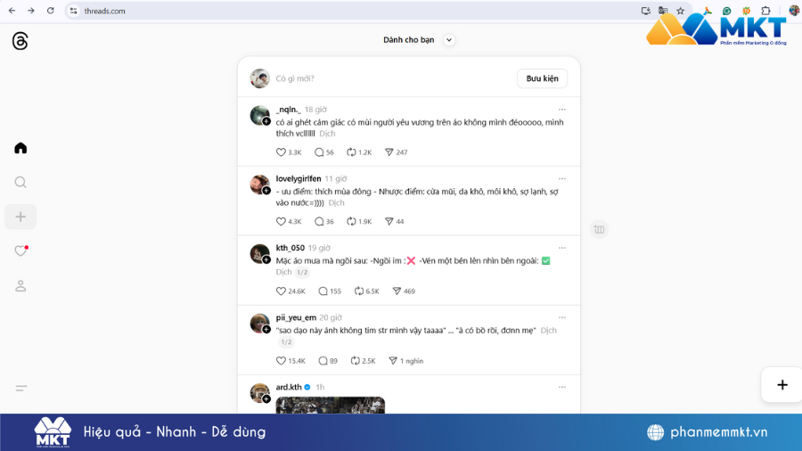 Cách để viral trên thread cho người mới bắt đầu