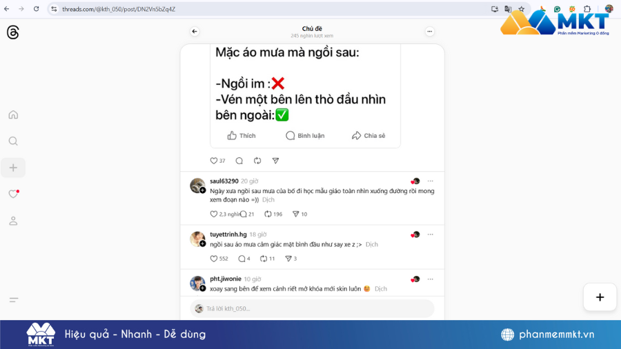 Cách để viral trên thread cho người mới bắt đầu