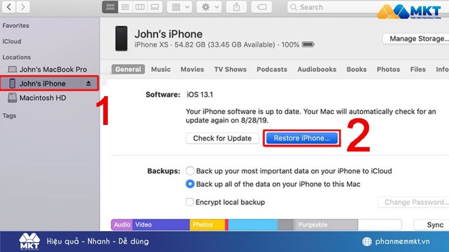 cách khôi phục ảnh đã xóa vĩnh viễn trên iPhone
