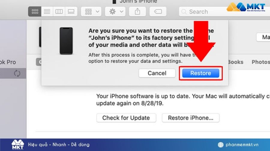 cách khôi phục ảnh đã xóa vĩnh viễn trên iPhone