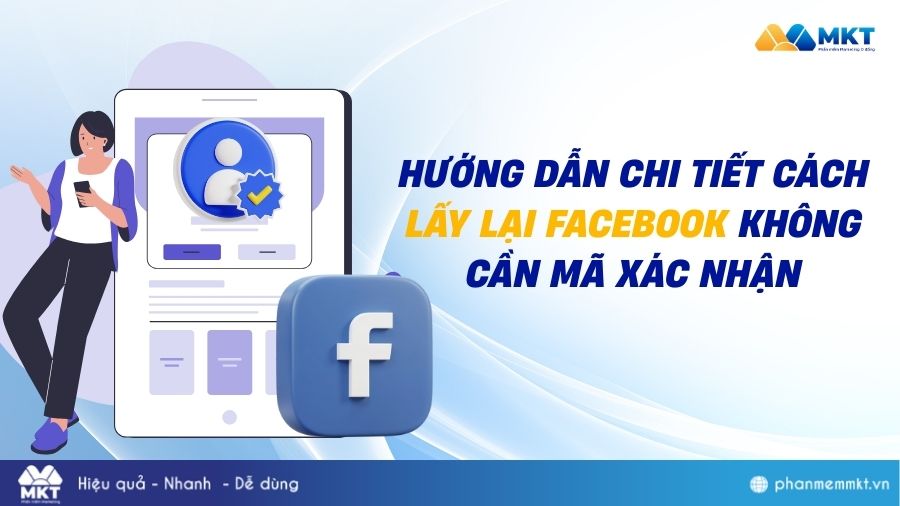 Cách lấy lại Facebook không cần mã xác nhận