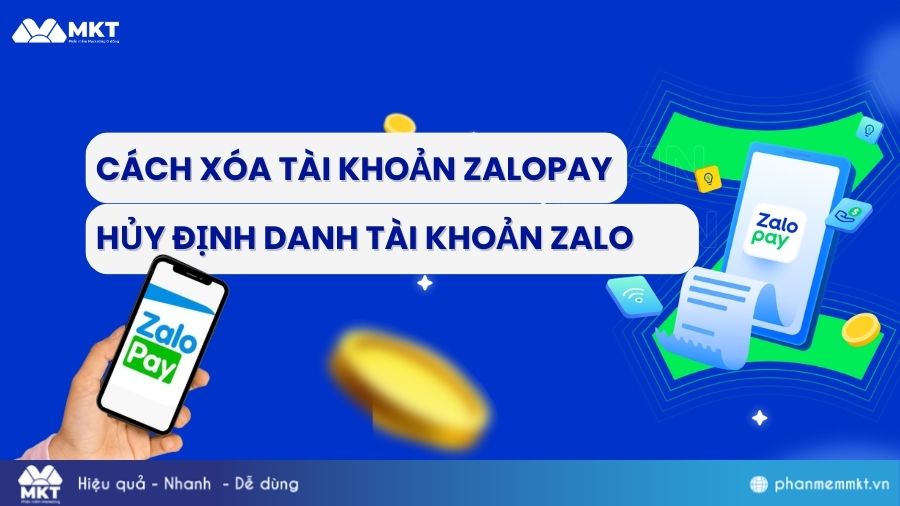 Cách xóa tài khoản ZaloPay
