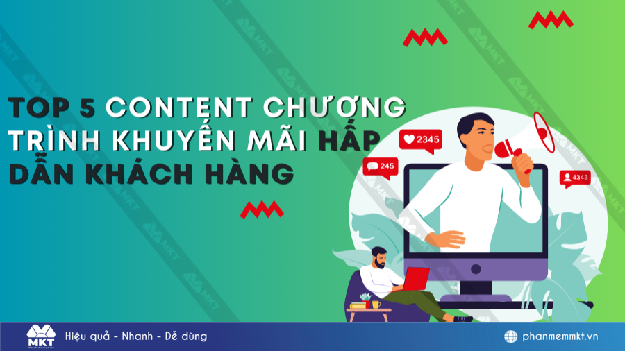 Mẫu content chương trình khuyến mãi hấp dẫn
