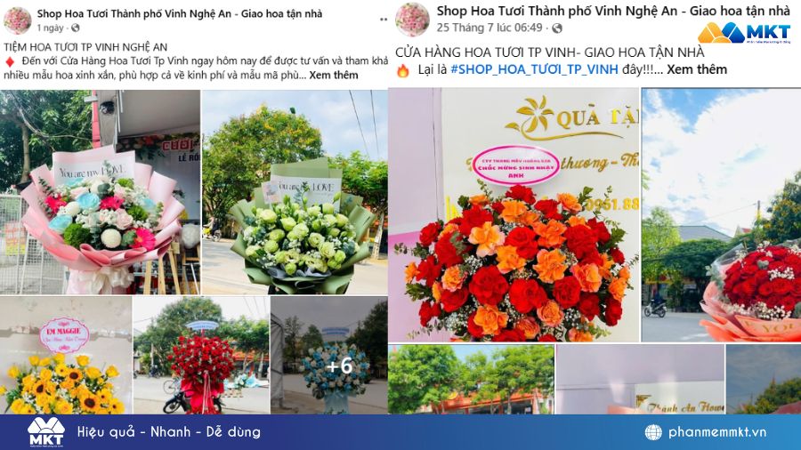 Shop hoa tươi Thành An Nghệ An