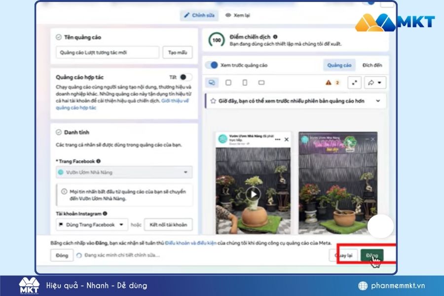 Hướng dẫn chạy quảng cáo Livestream trên Facebook từ A-Z 8 Hướng dẫn chạy quảng cáo livestream Facebook