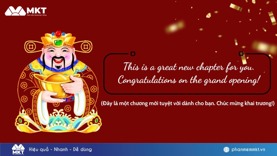 lời chúc khai trương hồng phát
