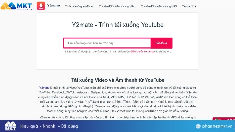 Y2mate là gì