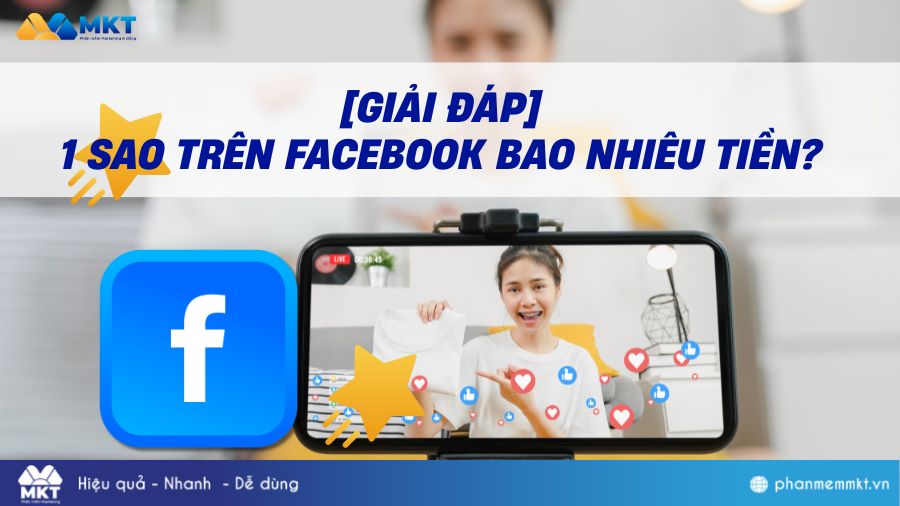1 sao trên Facebook bao nhiêu tiền