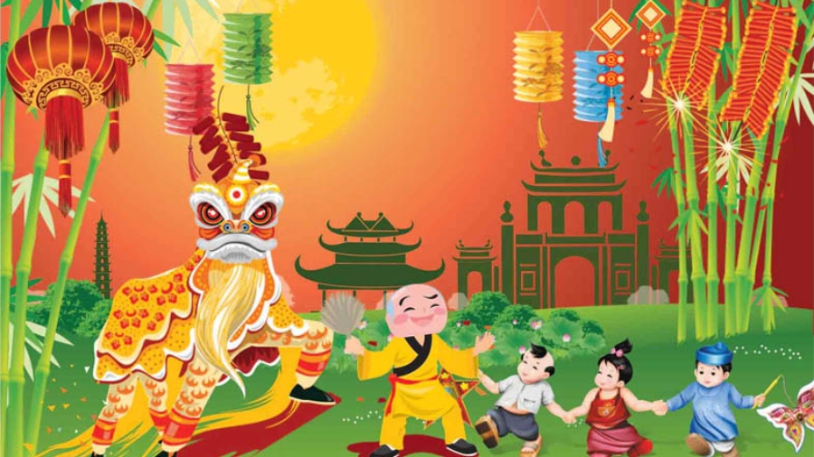 Hình ảnh Trung thu dễ thương