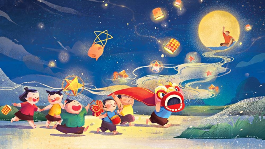 Hình ảnh Trung thu trẻ em