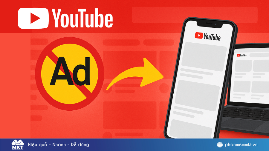 Cách chặn quảng cáo trên YouTube mới nhấ