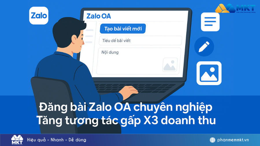 Cách đăng bài trên Zalo OA hiệu quả 2025