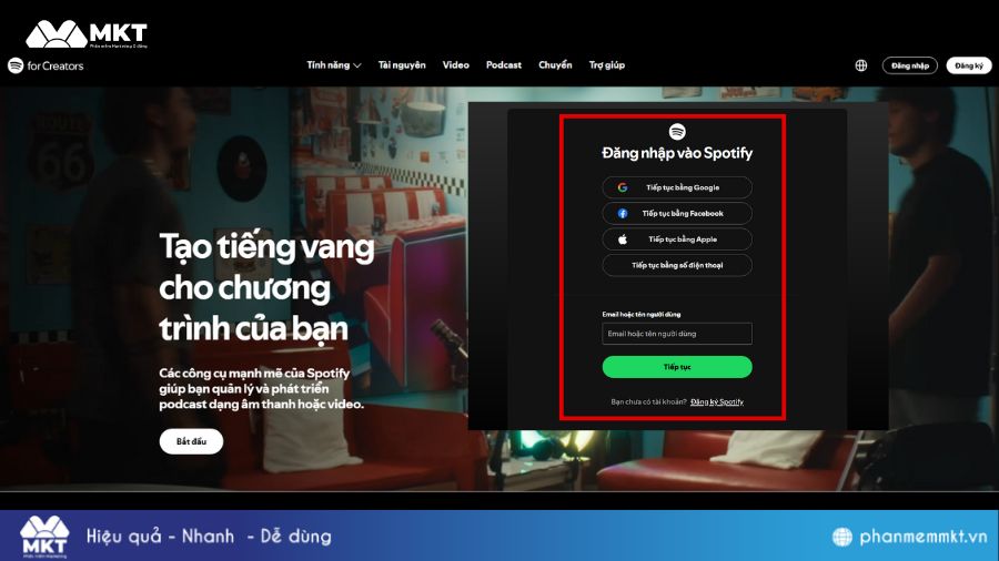 Chi tiết cách đăng podcast lên Spotify 