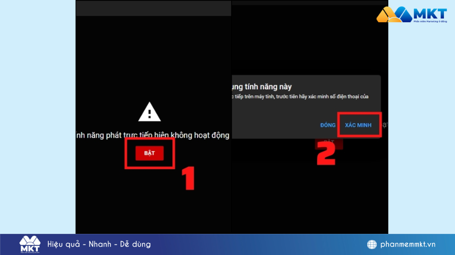 Cách Live stream trên YouTube bằng điện thoại tại nhà