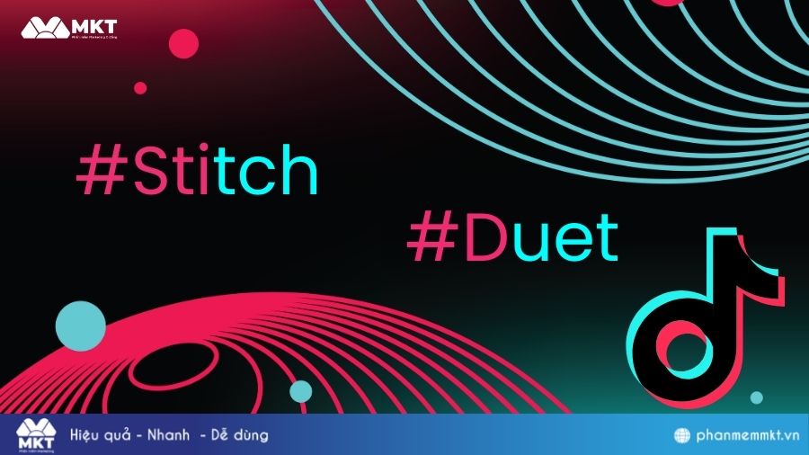 Sử dụng tính năng "Duet" và "Stitch" trên TikTok 