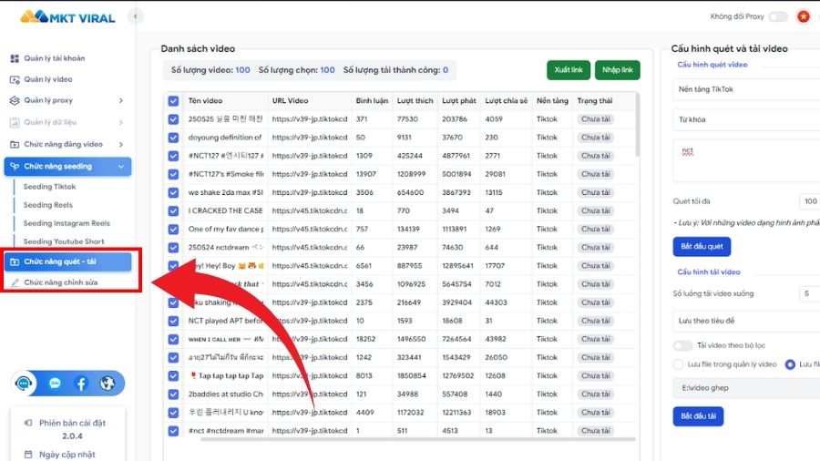 Tool reup video HÀNG LOẠT không vi phạm bản quyền