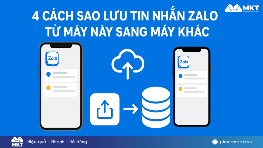 cách sao lưu tin nhắn Zalo từ máy này sang máy khác