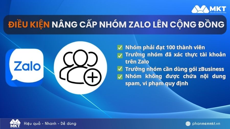 Cách tạo group Zalo cộng đồng