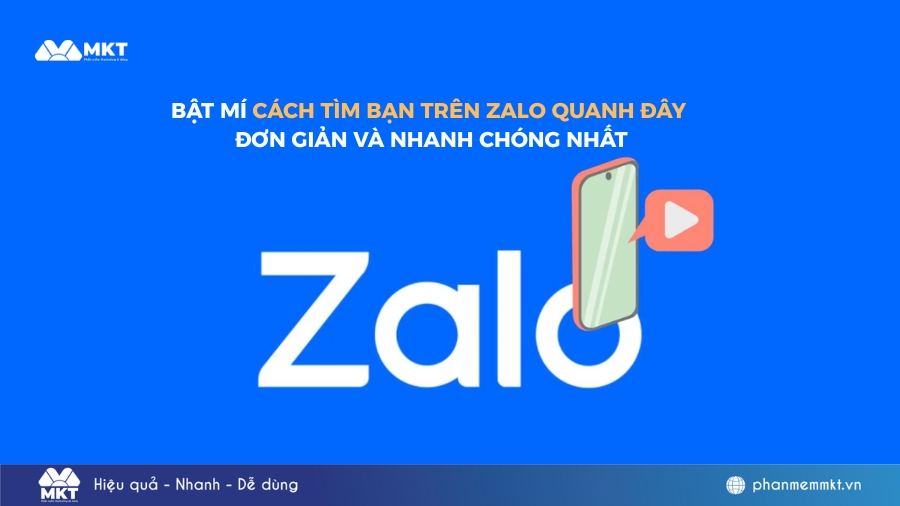 Hướng dẫn cách tìm bạn trên Zalo quanh đây đơn giản nhất