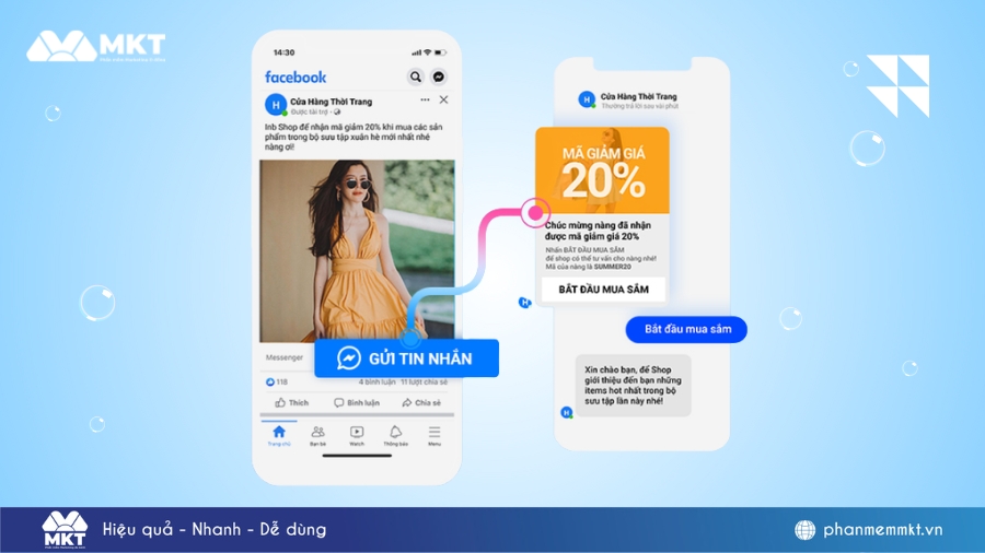 Tận dụng phương thức quảng cáo Click To Message