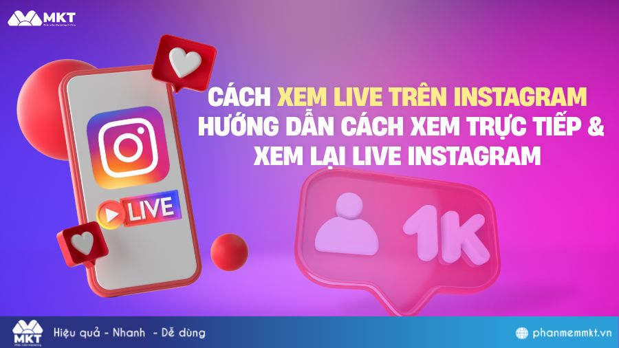 Cách xem live trên instagram