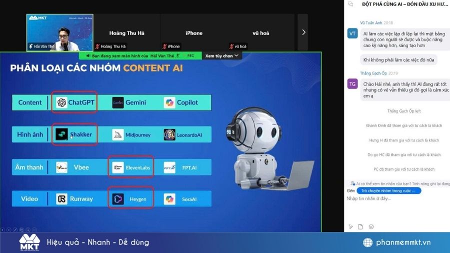 Những công cụ AI đột phá được giới thiệu tại sự kiện