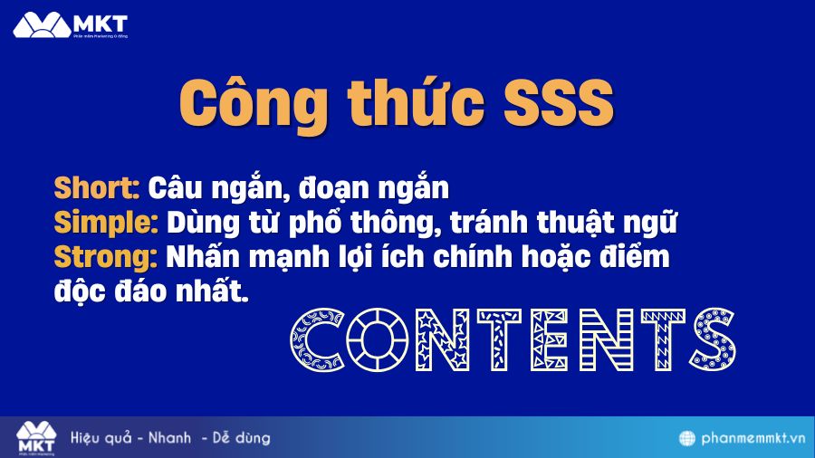 Công thức content SSS