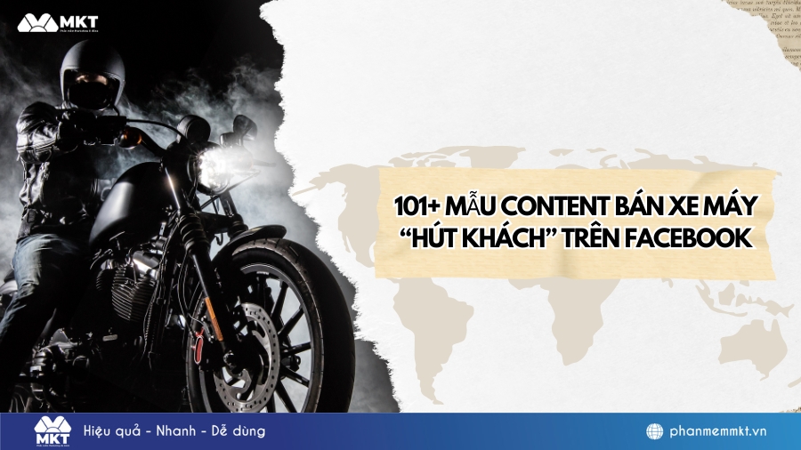 101+ Mẫu content bán xe máy “HÚT KHÁCH” trên Facebook