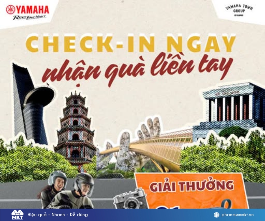 Mẫu content bán xe máy cho minigame, giveaway