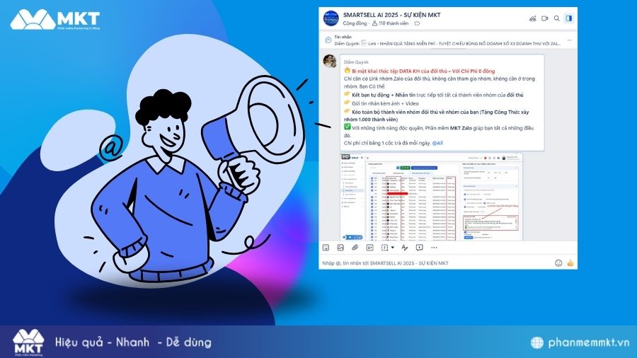 Mẫu kịch bản nhắn tin thông báo khuyến mãi 
