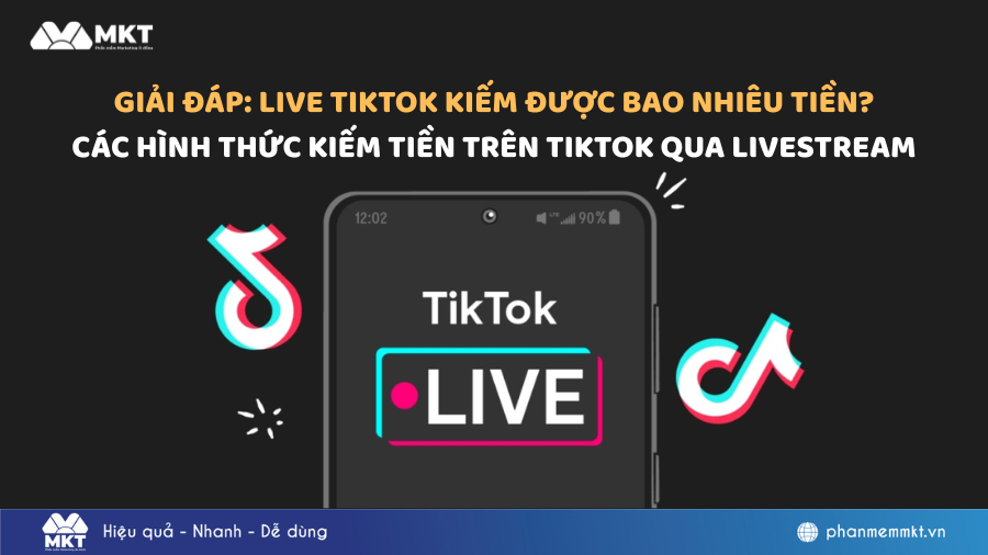 Giải đáp: Live TikTok kiếm được bao nhiêu tiền?