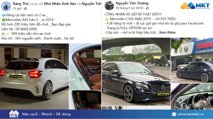 Nhân viên kinh doanh tại Quang Minh Auto X2 doanh số nhờ MKT Post