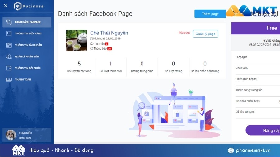 phần mềm Marketing Facebook