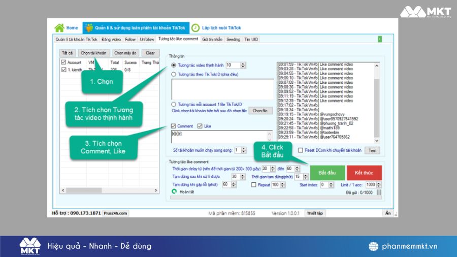 Phần mềm TikTokPlus Phần mềm TikTokPlus