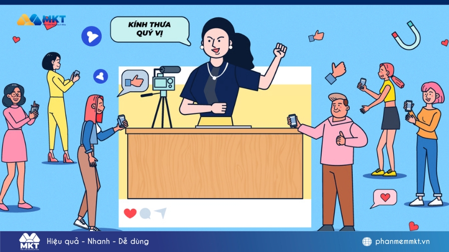 Livestream bán hàng và thương mại xã hội bùng nổ