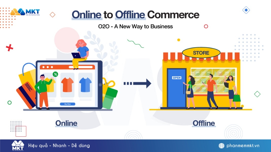 Mô hình O2O (Online to Offline)