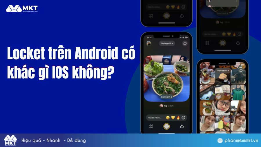 Locket trên Android có khác gì IOS không?