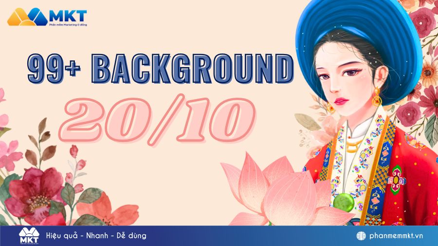Tổng hợp 99+ mẫu background 20/10 đẹp nhất