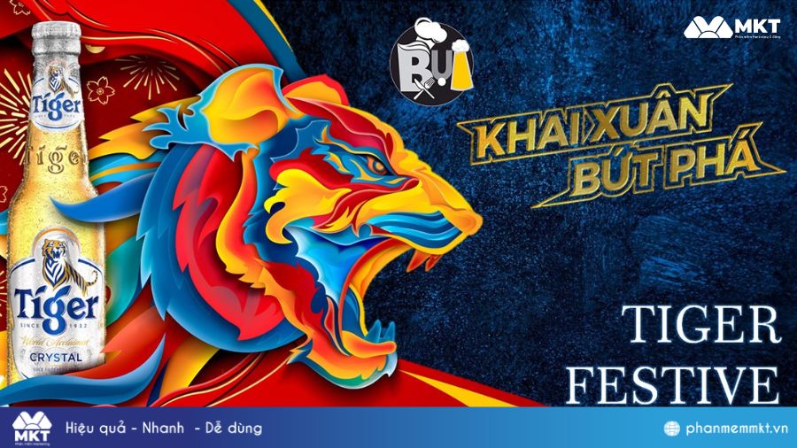 Các chiến dịch truyền thông nổi tiếng Việt Nam: Tiger Beer - Khai xuân bứt phá