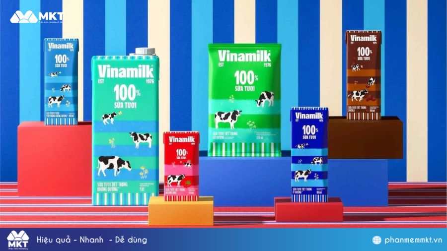 Các chiến dịch truyền thông nổi tiếng Việt Nam: Vinamilk - Tái định vị thương hiệu 