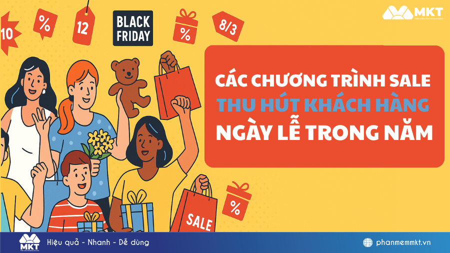 Các chương trình sale thu hút khách hàng