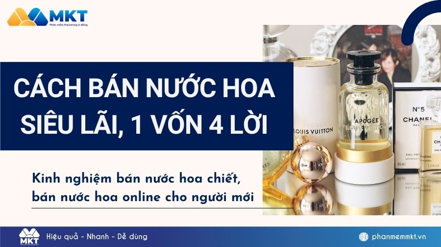 Cách bán nước hoa