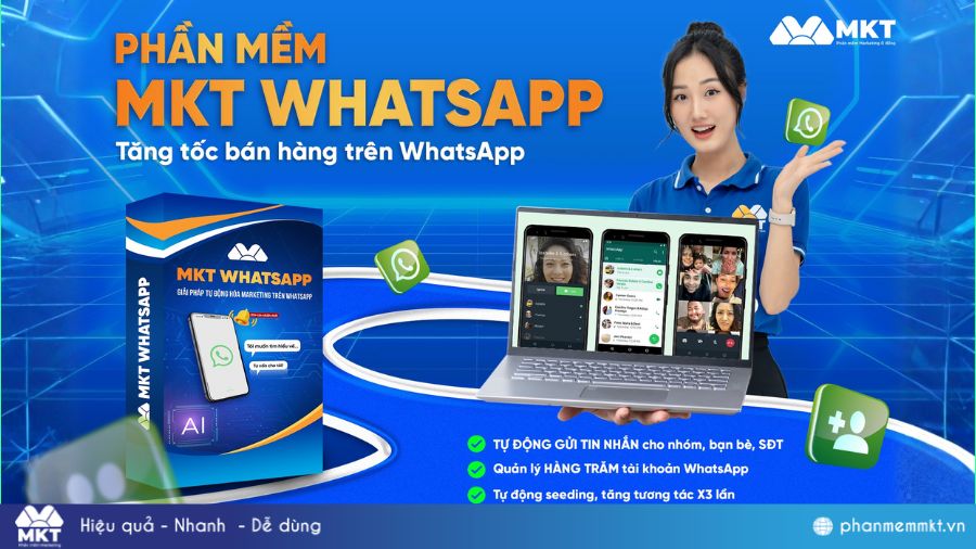 Phần mềm MKT WhatsApp 