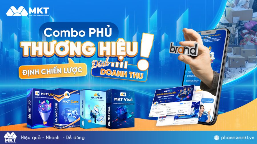 Combo phủ thương hiệu, tăng tốc bán hàng 